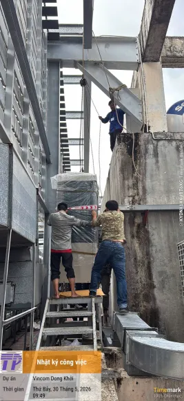 Dự án điện lạnh chuyên nghiệp tại TP.HCM – Giải pháp thi công hệ thống điều hòa và thông gió